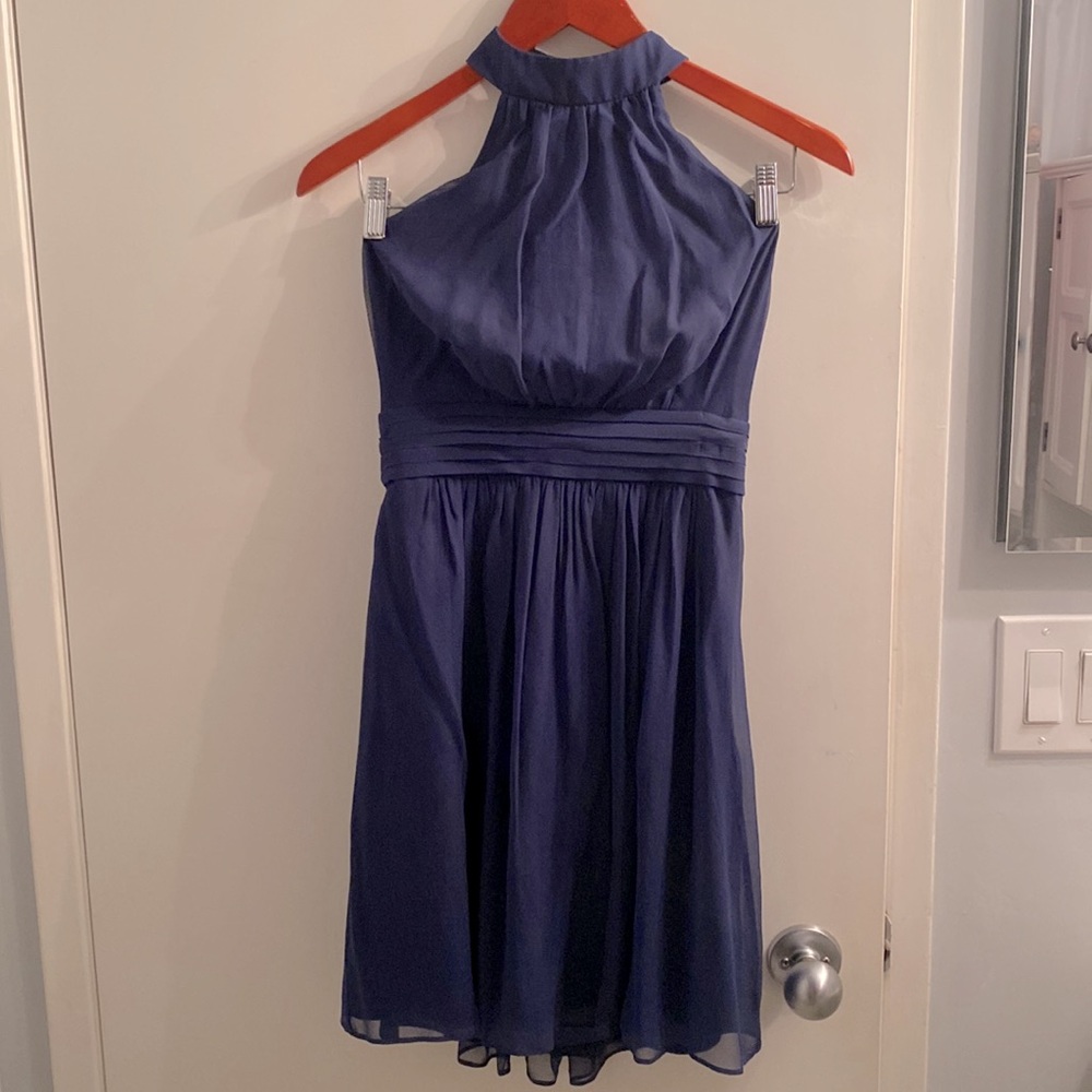 Marciano chiffon style halter dress